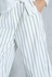 Striped Culottes Pants