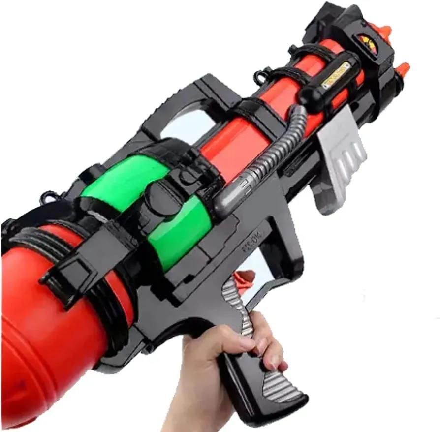 Water Gun Toy Gun For KidsA colorful classic toy staple for anyone looking to enjoy some wet water ocean beach style fun This is the best pool toy. It is eas Red