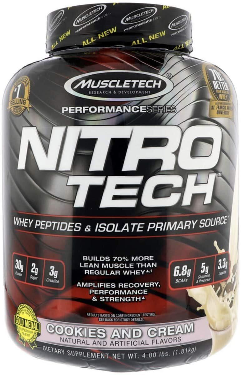 Muscletech Nitro Tech, 4 Lbs