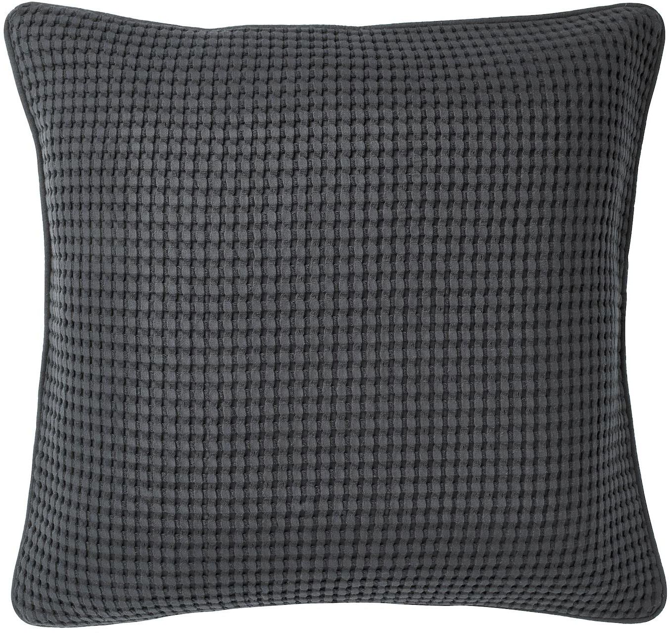 VÅRELD Cushion cover - dark grey 50x50 cm