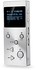 Generic XDUOO X3 HiFi Lossless Music Player MP3 1.3 Inch OLED Display Support Two Max 128G TF Card (Silver)