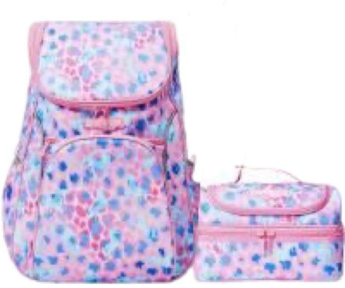 Smiggle Mirage Access Reflect Backpack And Linch Bag