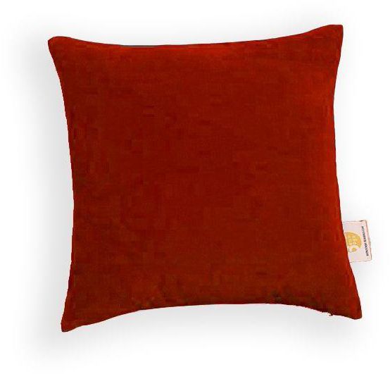 Bomba Pillow Velvet Bean Bag - Red