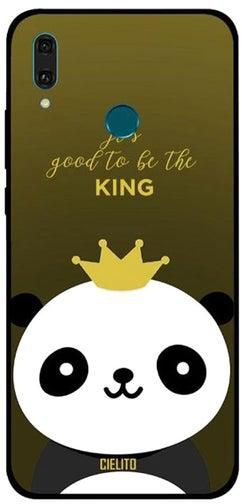 Panda King Printed Protective Case Cover For Huawei Y9 2019 Multicolour