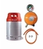 Cepsa 12.5Kg Gas Cylinder With Regulator And Hose- Silver