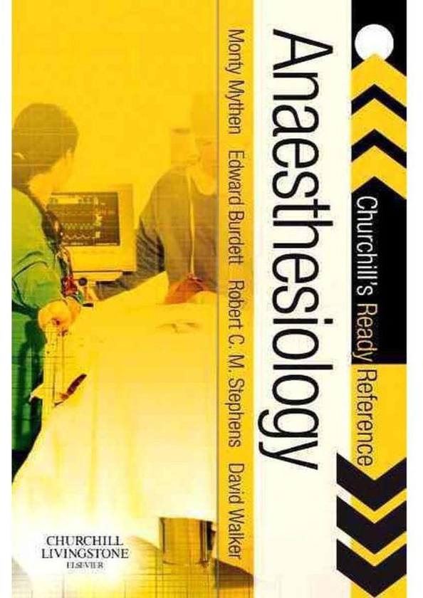 Anaesthesiology Churchill s Ready Reference Ed 1