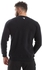Diadora Men's Printed Sweatshirt - Black