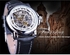Men's Casual Watch Classic Watch Diamond Hollow Mechanical Watch
