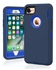 Protective Hard Case Cover For Apple IPhone 7/8 Plus 3 - Layers - Blue