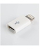 Lightning To Micro USB OTG Adapter - White