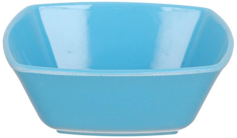 Get Zahra Elmohandes Melamine Bowl, 13 cm - Light Blue with best offers | Raneen.com