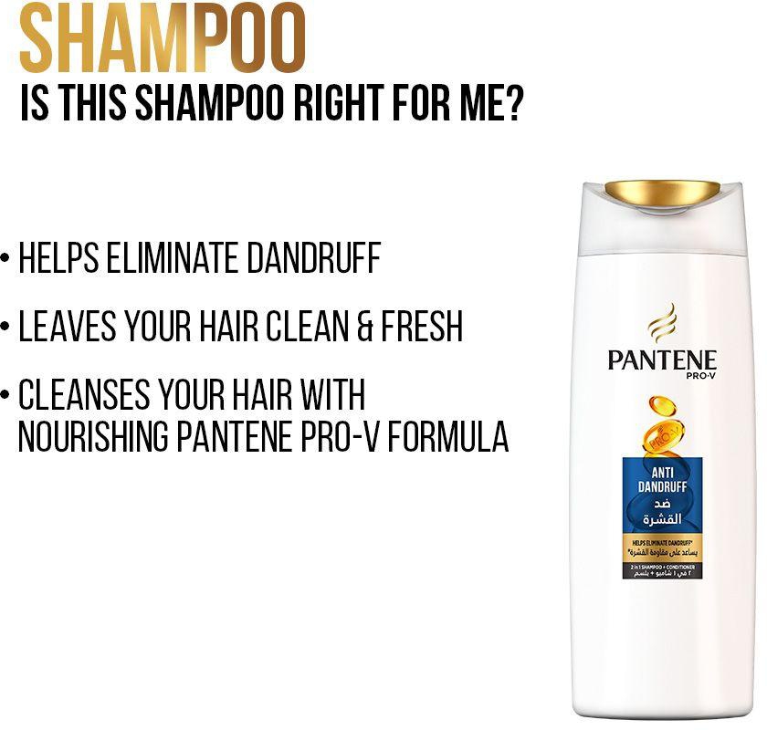 Pantene - Pro-V Anti-Dandruff 2in1 Shampoo 400 ml- Babystore.ae