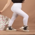 Sportswear-High Waist Sport Leggings - Pants -white