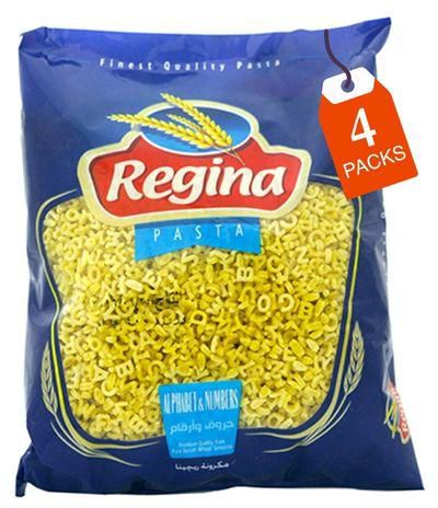 Regina Alphabets Pasta - 400gm - 4 Packs