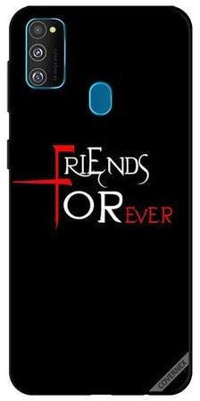 غطاء حماية واقٍ بطبعة عبارة "Friends Forever" لهاتف سامسونج جالاكسي M30s متعدد الألوان
