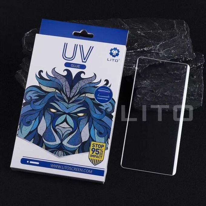 UV Light لاصقة حماية زجاجية كاملة تغطي وتحمي الشاشة بالكامل مع ضوء الأشعة فوق البنفسجية لموبايل هواوى نوفا 11 برو - 0 - شفاف ( Huawei nova 11 Pro 5G )