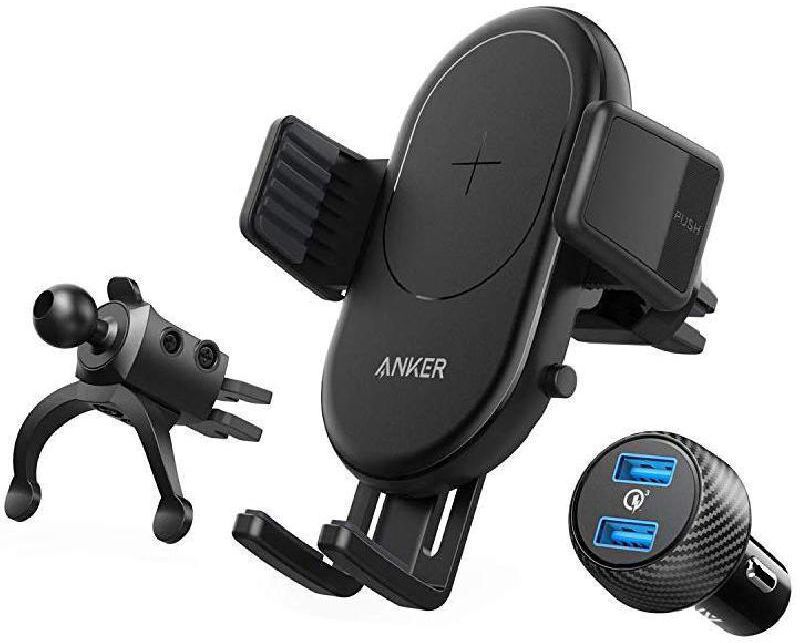 Anker PowerWave Wireless Fast Charger Smartphone Car Accessory