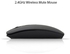 2.4G Wireless Mouse Rechargeable Bluetooth Mice For Dell/Hp/Lenovo Ideapad 710s/Acer/Asus Silent Mouse With 3 DPI For PC/Laptop(Silver)