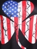 Plus Size & Curve Patriotic Clover American Flag Print T-shirt - 5x | Us 30-32