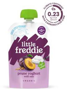 Little Freddie Organic Prune Yoghurt with Oats Stage 1 From 6 Months 100 g