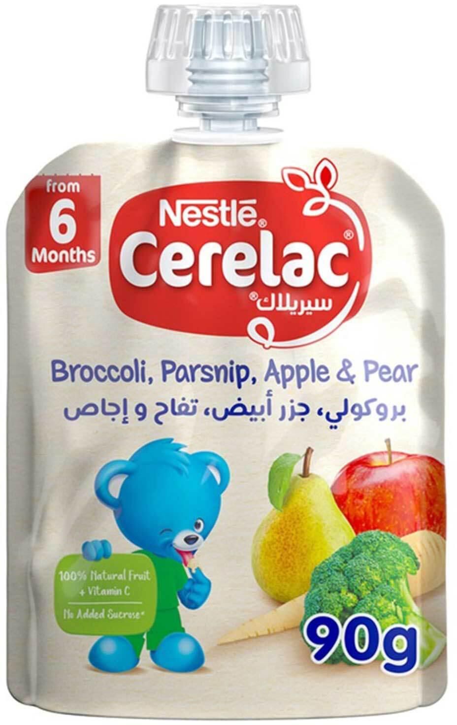 Cerelac Apple Pear Broccoli 90gm
