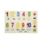 iLearn English Numbers Puzzle - 15 Pcs 24*34 Cm