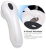 4-In-1 EMS Face Massager Off White/Black/Silver 6x16centimeter