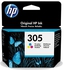 HP Genuine 305 Black & Tri-Colour Ink Cartridge, Multipack, 3YM61AE, 3YM60AE