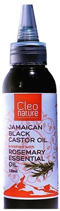 Cleo nature Pure Jamaican Black Castor Oil Enriched With Rosemary