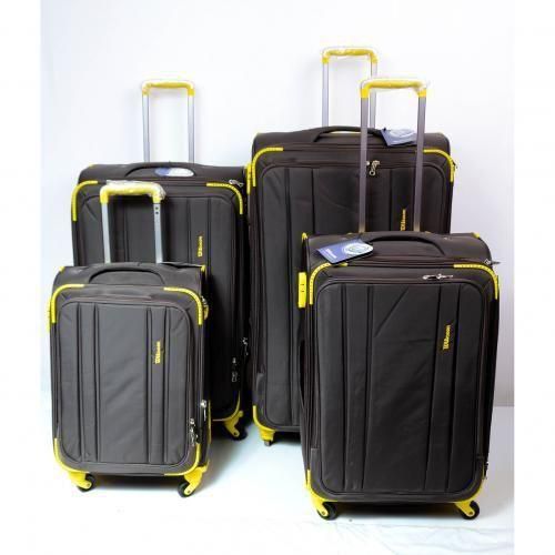 wiersoon 4 In 1 Brown Elegant Travelling Suitcase