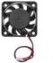 Muliawu Store 2Pcs 12V Mini Cooling Computer Fan - Small 40mm X 10mm DC Brushless 2-pin-Black