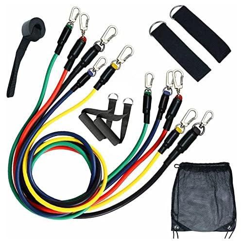 Two year waranty -one piece -11pcs-set-latex-tube-resistance-bands-yoga-fitness-gym-equipment-exercise-pull-rope-home-elastic-back-muscle-strength-training-5728632