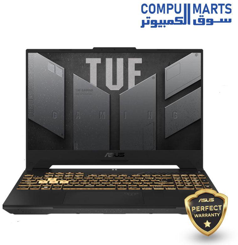 أسوس TUF Gaming F15 FX507ZC4-HN081W كور i5-12500H - RTX 3050 4GB - 8GB