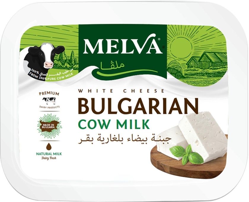 Melva Bulgarian Cow Milk White Cheese 250g