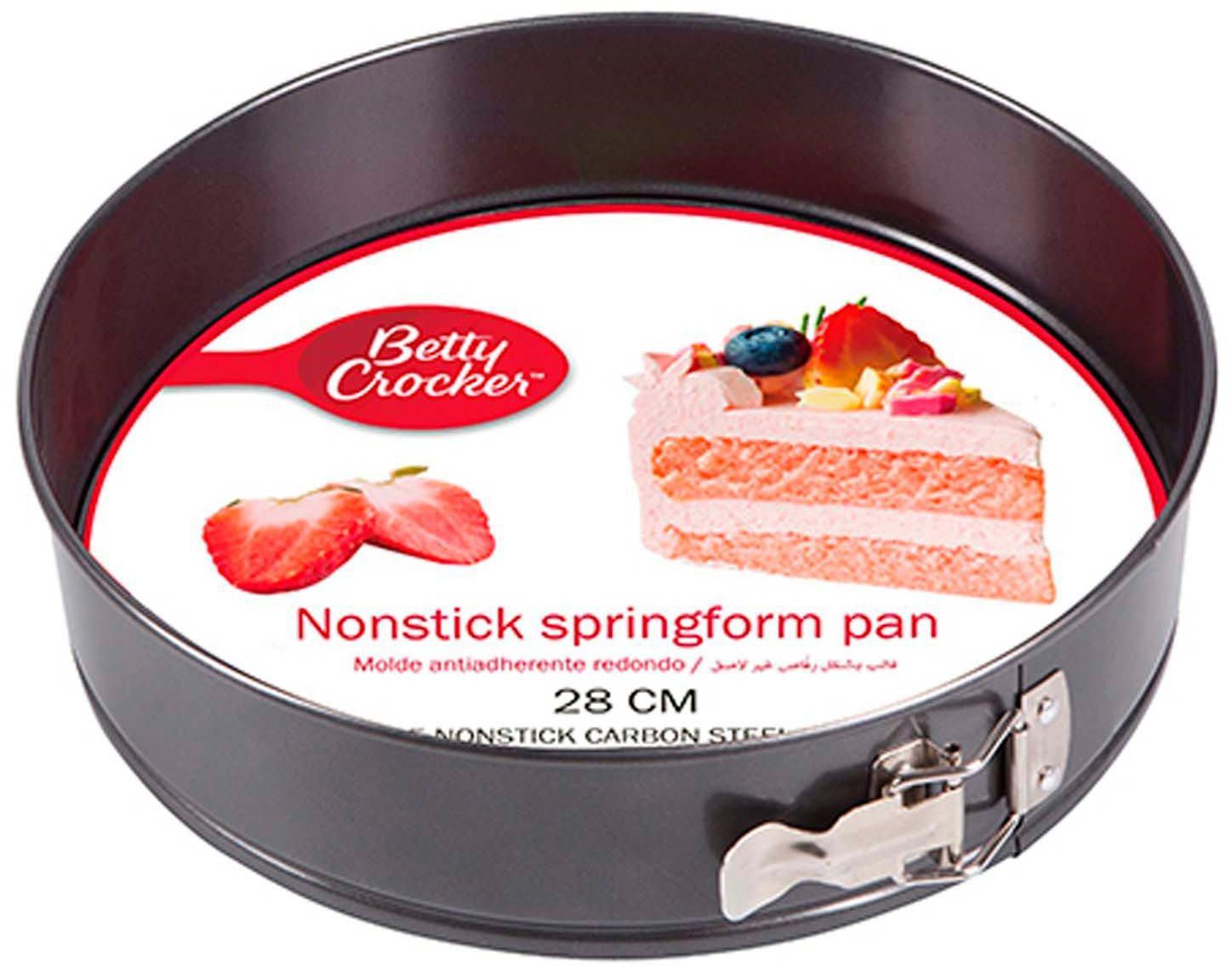 Betty Crocker, Springform Pan with Stainless Steel Lock, 28CM