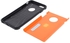 Tough Armor Case & Screen Protector for iPhone 6 Plus 5.5 – Black / Orange