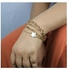 Luxe - 4-Piece Simple Star Geometric Metal Chain Bracelet Set