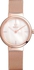 ساعة يد نسائية من اوباكو ، انالوج بعقارب ، سوار معدني ، ذهب وردي ، 19V153LXVWMV