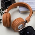 Sodo SD-1002 Dual Mode "Bluetooth-FM", Wired/Wireless Headphone - Brown