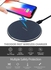 Its Not Over When Printed Ultra Slim Fast Wireless Charger With USB Cable Black/Grey