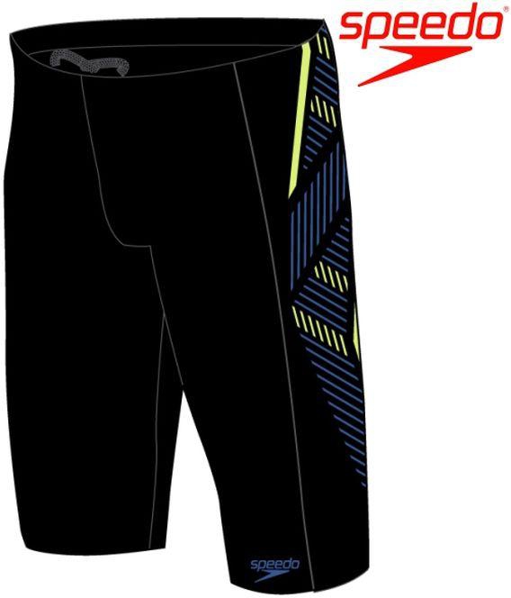 Speedo Jammers Shorts Tech Panel - Black/Blue