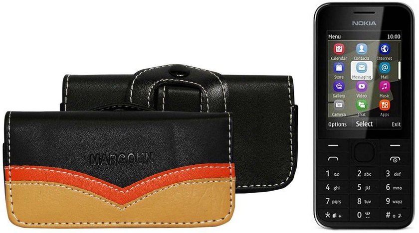 Margoun Side Belt Case Pouch for Nokia 208