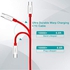 VELOGK Warp Charge 65 Charging Cable [10V/6.5A] Exclusive for OnePlus 9 Pro/9R/9/8T Cable Replacement, 65W USB C to USB C Warp Charger Adapter Cord(6.6ft/2M)