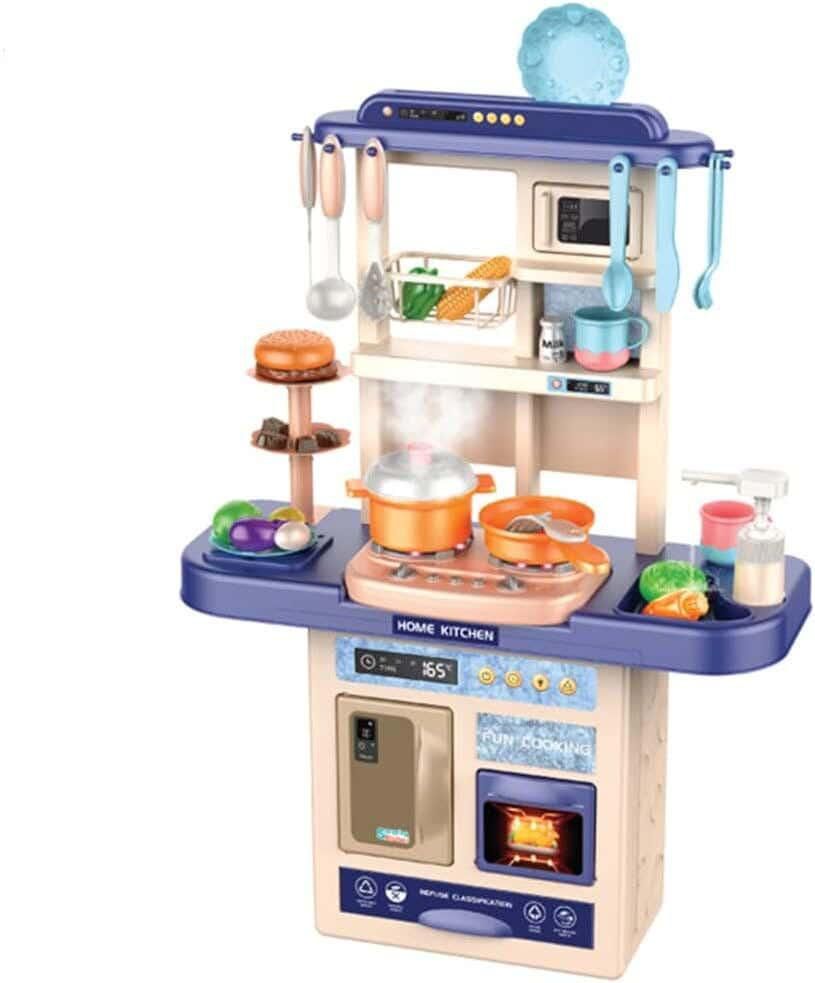 Get Large Kitchen Toy For Girls, Equipped With Water Faucet - Multicolor with best offers | Raneen.com