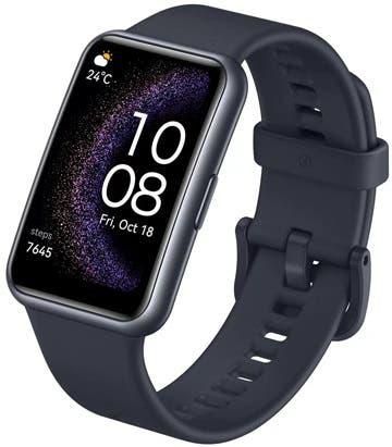 Get Huawei Smart Watch Fit Special Edition, 1.64 inch, compatible with Android and iOS Phones - Black with best offers | Raneen.com