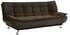 Art Home 3 Seaters Velvet Sofa Bed - 190x120 Cm - Brown