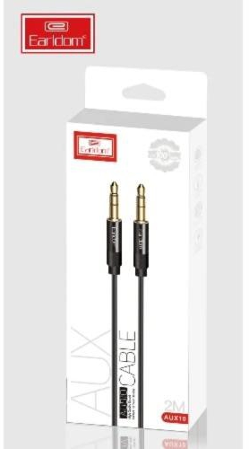 Earldom 3.5mm Male To Male Audio Cable - 2m Aux10