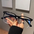 Spectacle Optical Frame Glasses Clear Lens Vintage Computer Anti-Radiation Eyeglasses