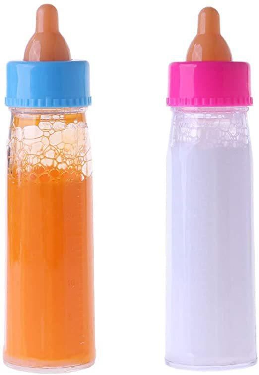 Generic Baby Doll Magic Bottle, Magic Juice And Magic Milk Bottle, Set Of 2
