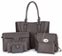 Fashion 6in1 Grey Handbag